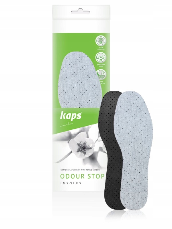 Wkładki do butów Kaps Odour Stop 010095 – Komfort i świeżość w każdym kroku