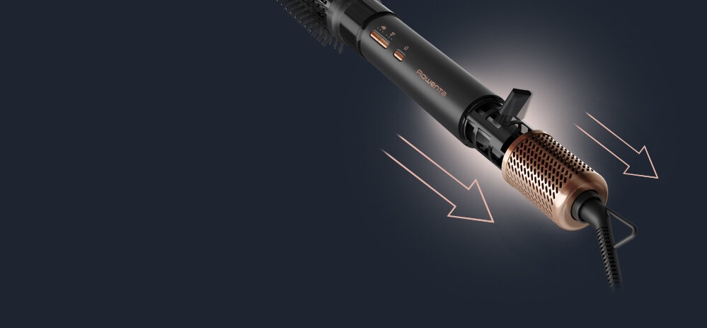 Wysoka moc 1300 W – Szybkie suszenie i stylizacja