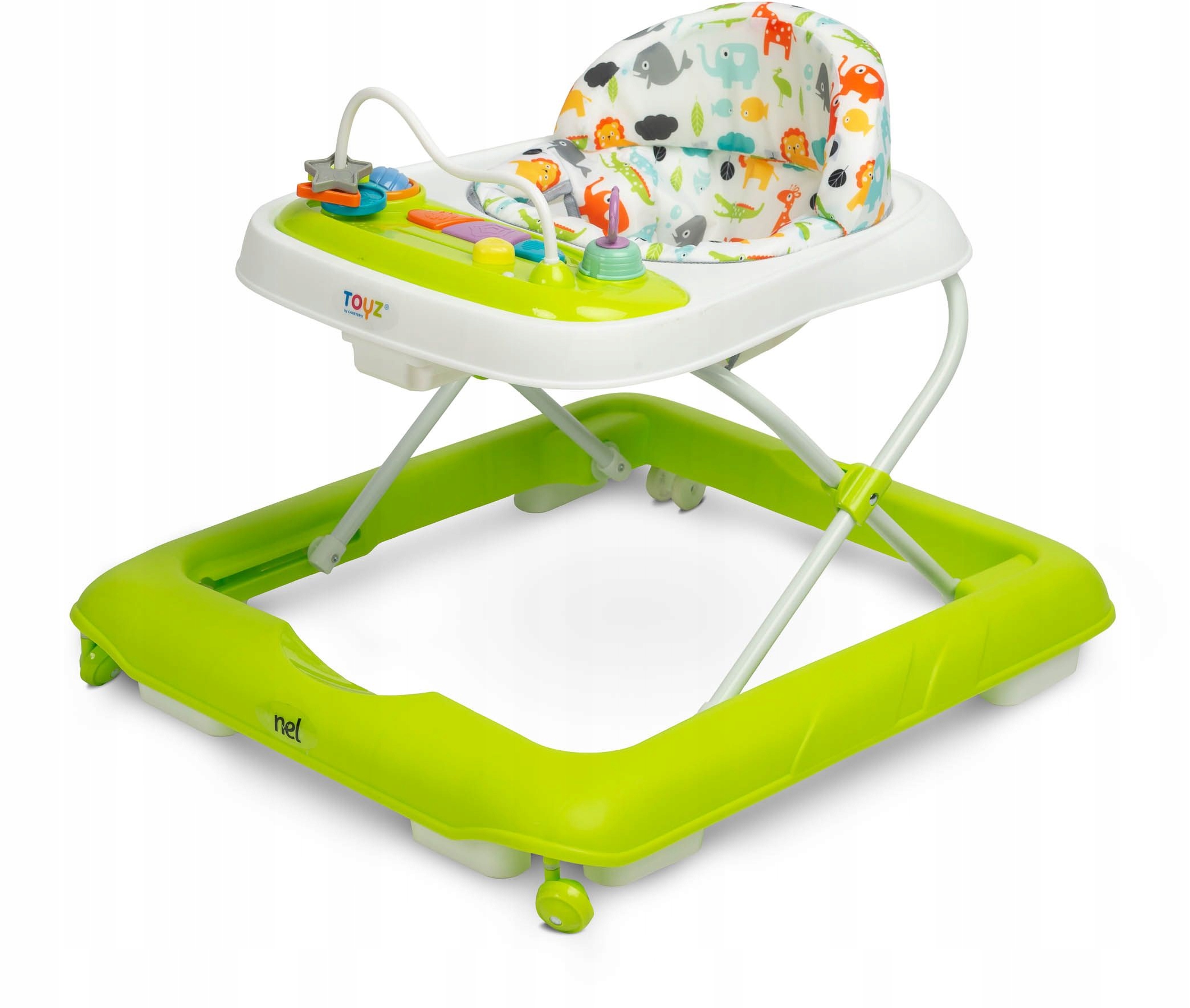 Toyz CHODZIK NEL GREEN – Stylowy i funkcjonalny chodzik dla maluchów