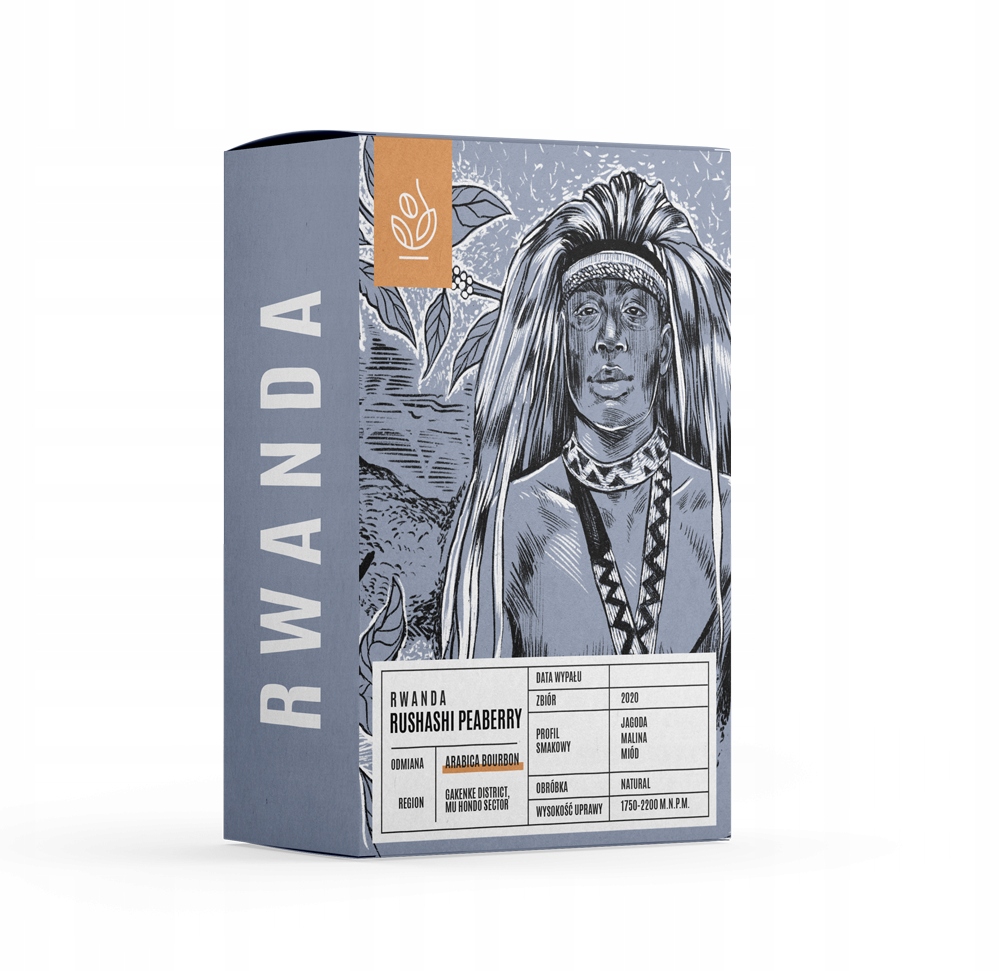 Kawa ziarnista Rwanda Muhondo 7x18g – Odkryj smak Rwandy