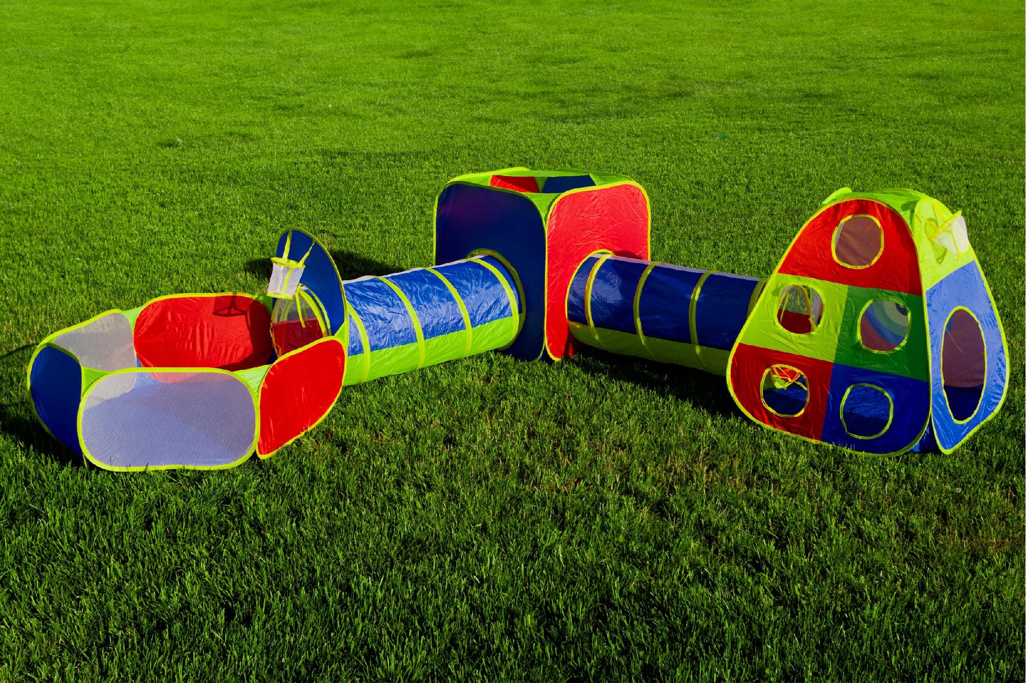 Duży Zestaw Namiotów i Tuneli dla Dzieci 5W1