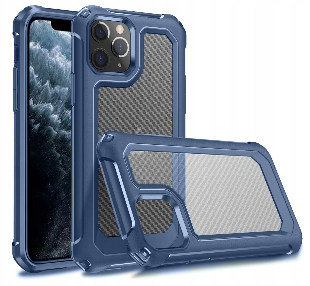 Etui pancerne SUPERO CARBON ARMOR do Apple iPhone 14 Pro – Niezawodna ochrona