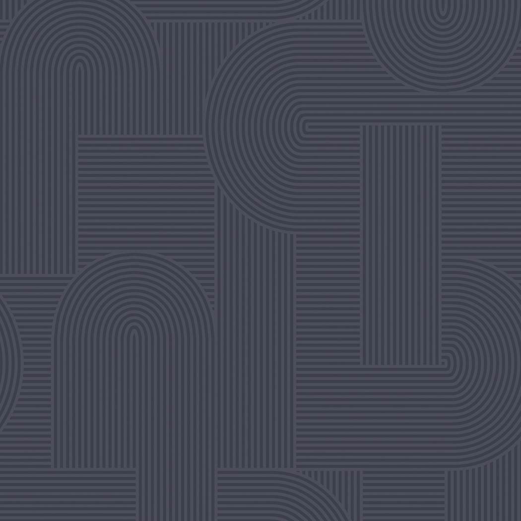 Tapeta WALLPAPER 121808 MINDFUL LIVING NAVY – Elegancja w stylu art-deco