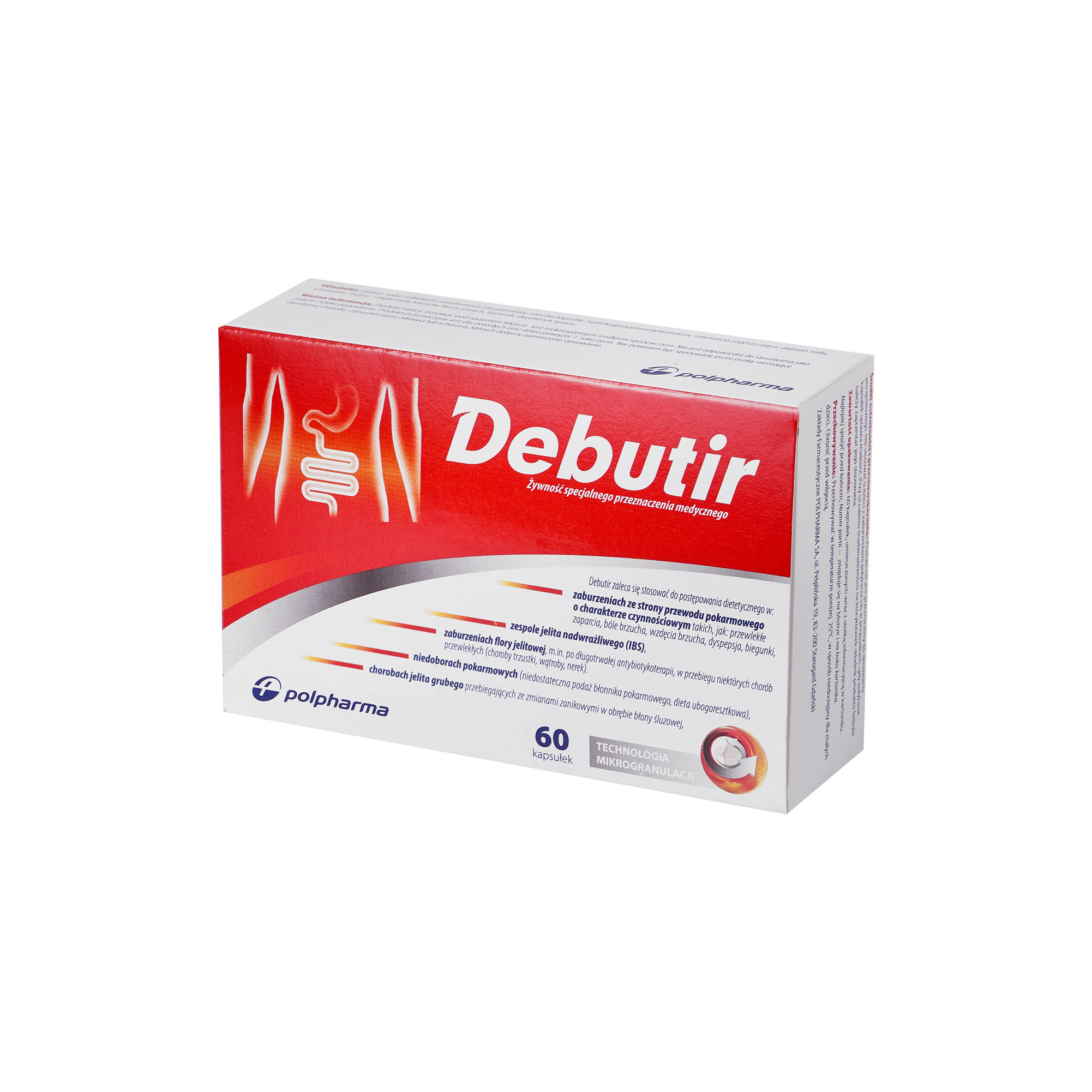 DEBUTIR – Suplement diety z kwasem masłowym dla zdrowia jelit