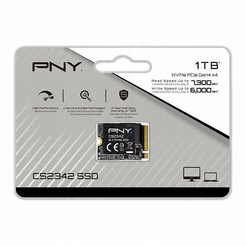 Maksymalna prędkość odczytu 7300 MB/s – Ekstremalna wydajność
