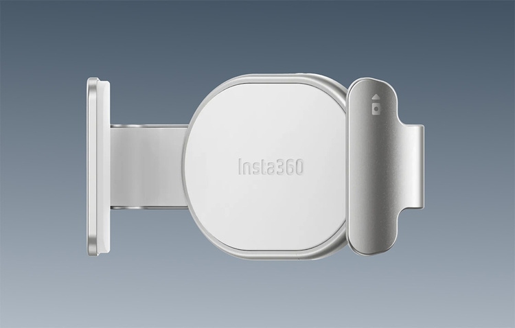 Magnetyczny zacisk do telefonu Insta360 Flow 2 Pro (biały) – Idealne akcesorium do gimbala
