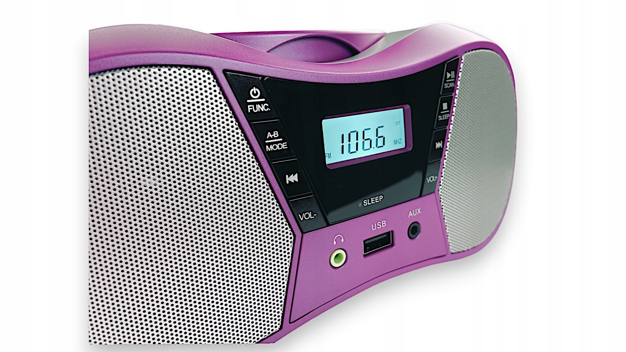 Wbudowane funkcje Bluetooth i USB