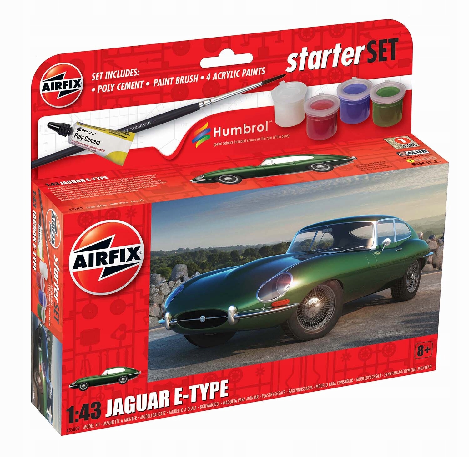 Starter Set - Jaguar E-Type – Ikona motoryzacji w Twoim zasięgu