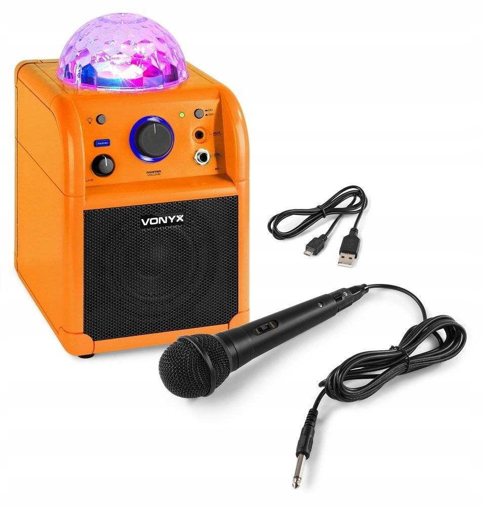 Głośnik Bluetooth Karaoke Vonyx SBS50L BT – Muzyka i zabawa w jednym