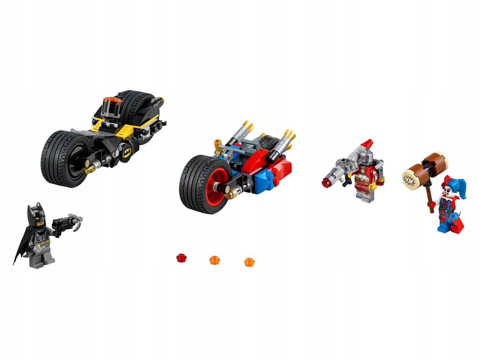 Zestaw LEGO z minifigurkami: Batman, Harley Quinn i Deadshot