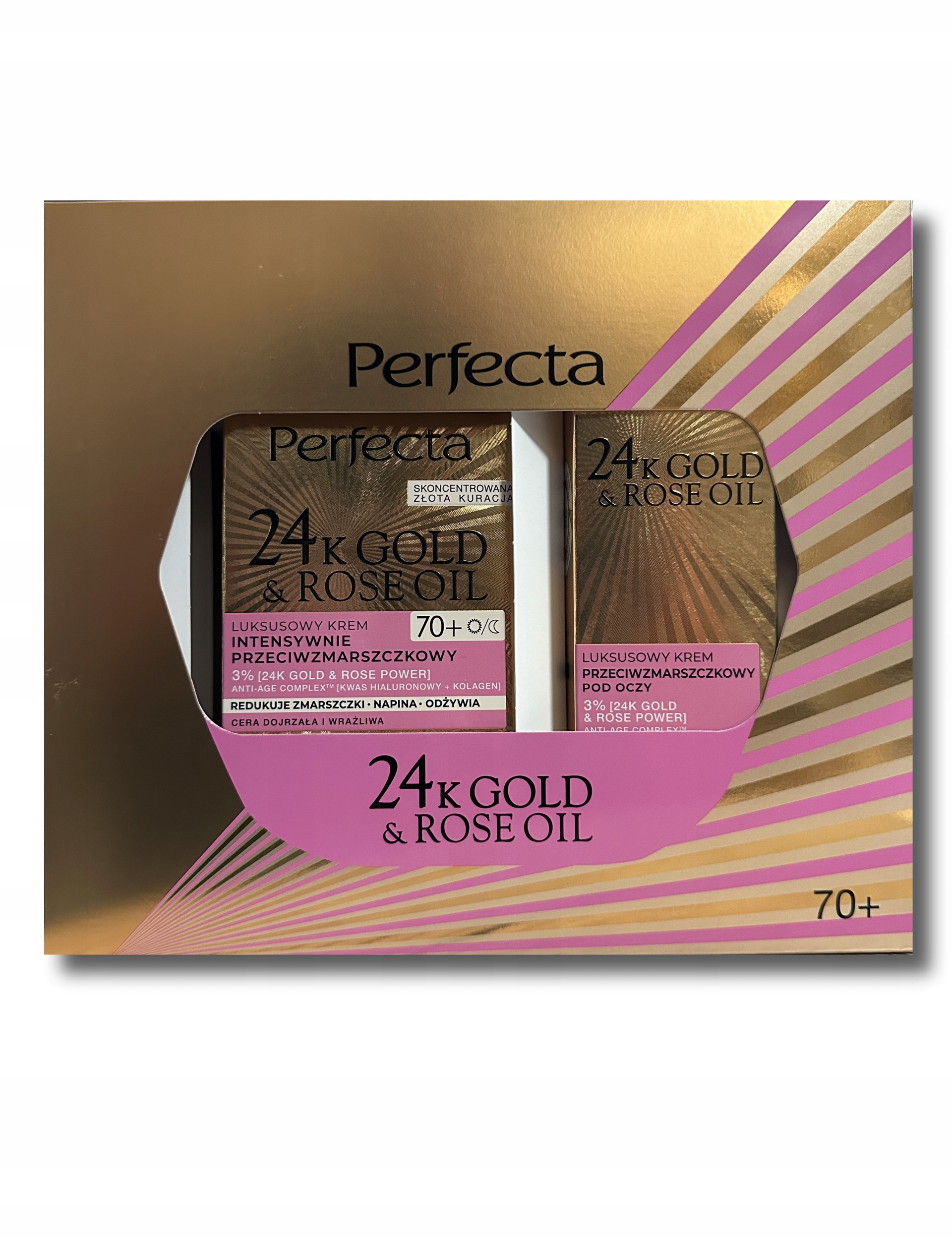 DAX ZESTAW Gold/Rose 70 – Luksusowa pielęgnacja dla Twojej skóry
