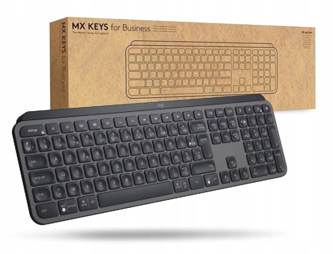 Klawiatura Logitech MX Keys for Business – Bezprzewodowa jakość dla profesjonalistów
