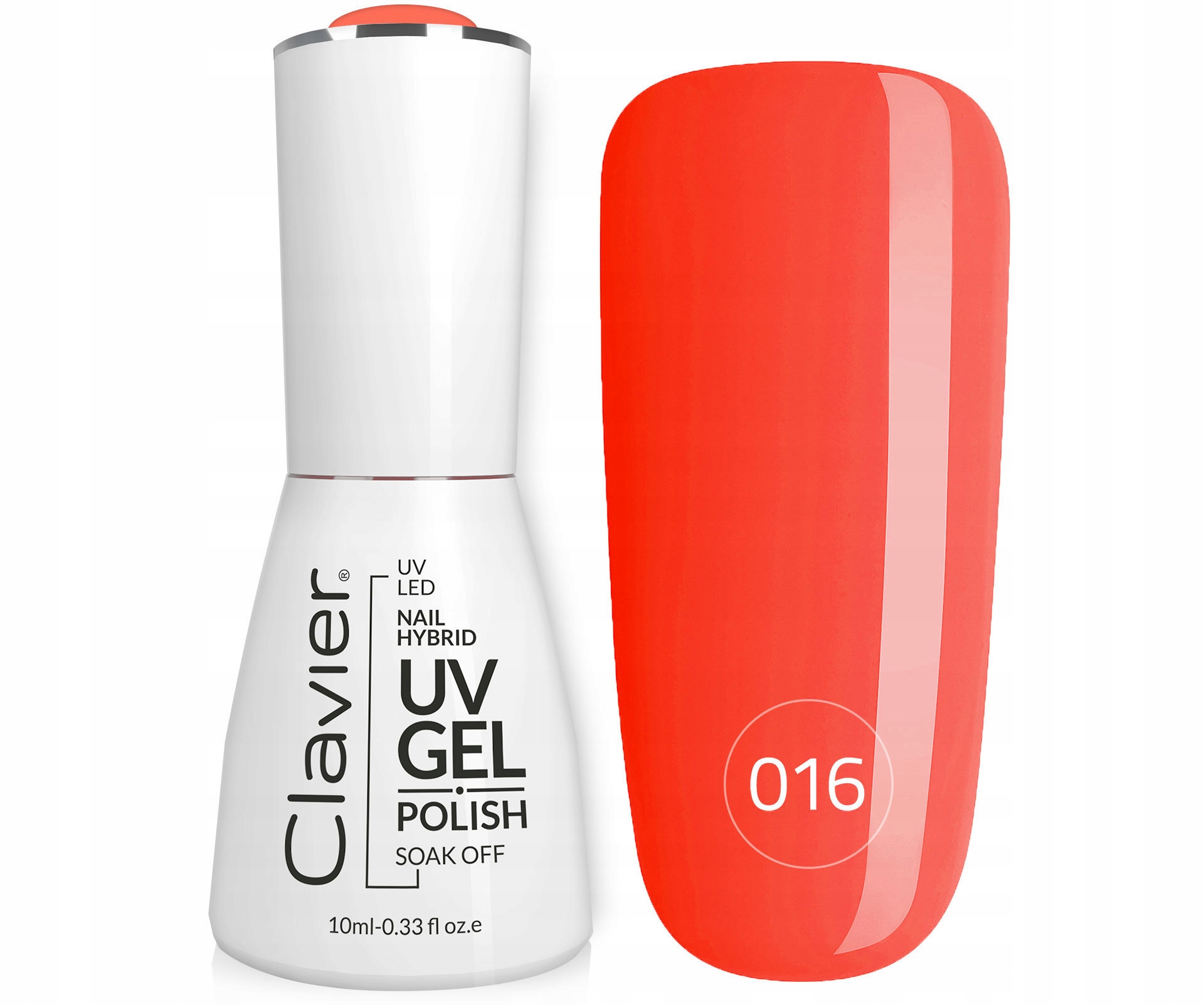CLAVIER Nailsology Gel Polish hybrydowy lakier 016 Orangastic – Idealny wybór dla Twoich paznokci