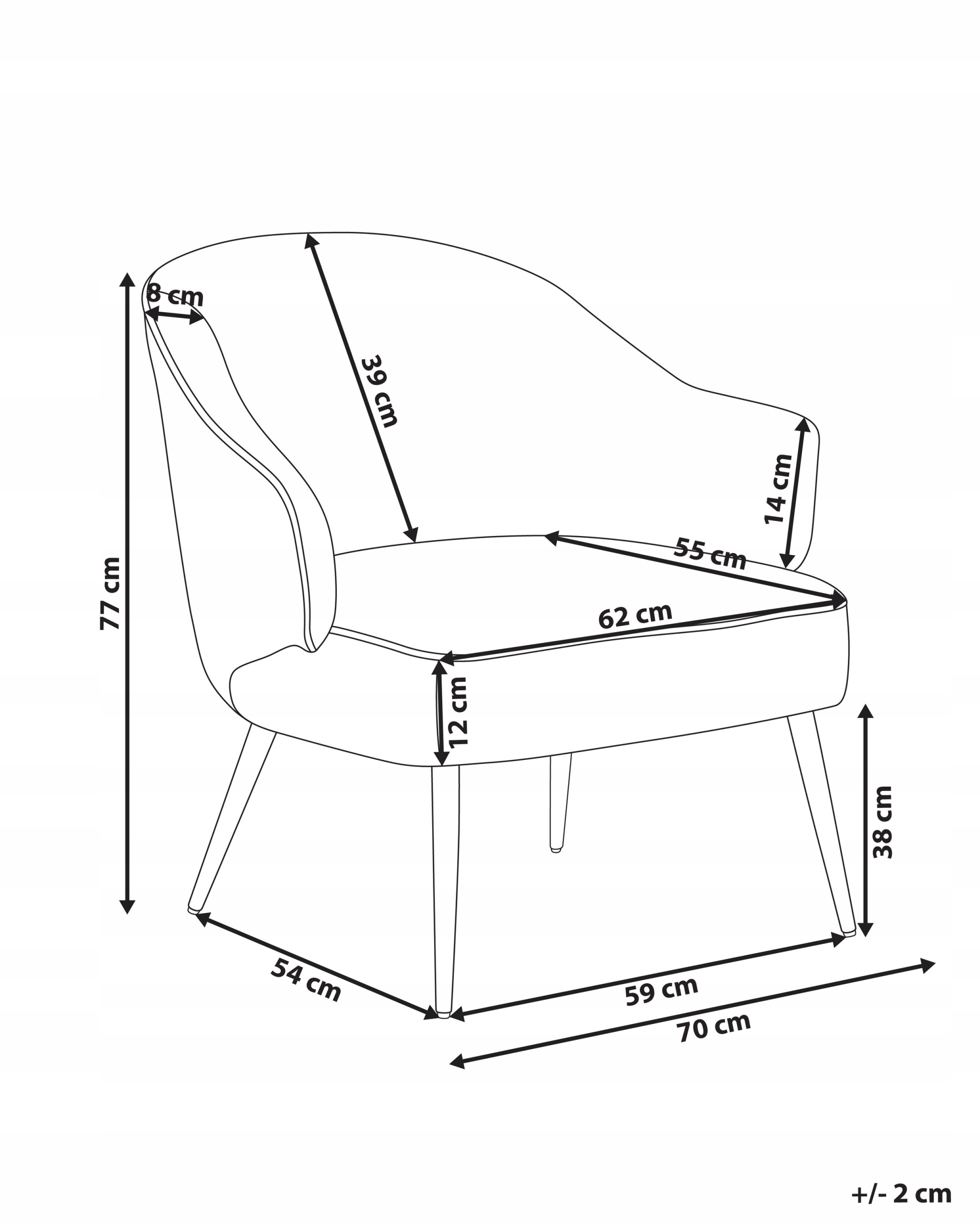 Stylowy design i funkcjonalność fotela KAYLA
