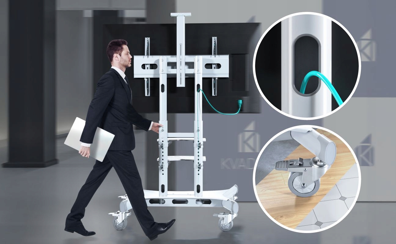 Mobilność i transport – Ciche kółka z blokadą dla łatwego przemieszczania