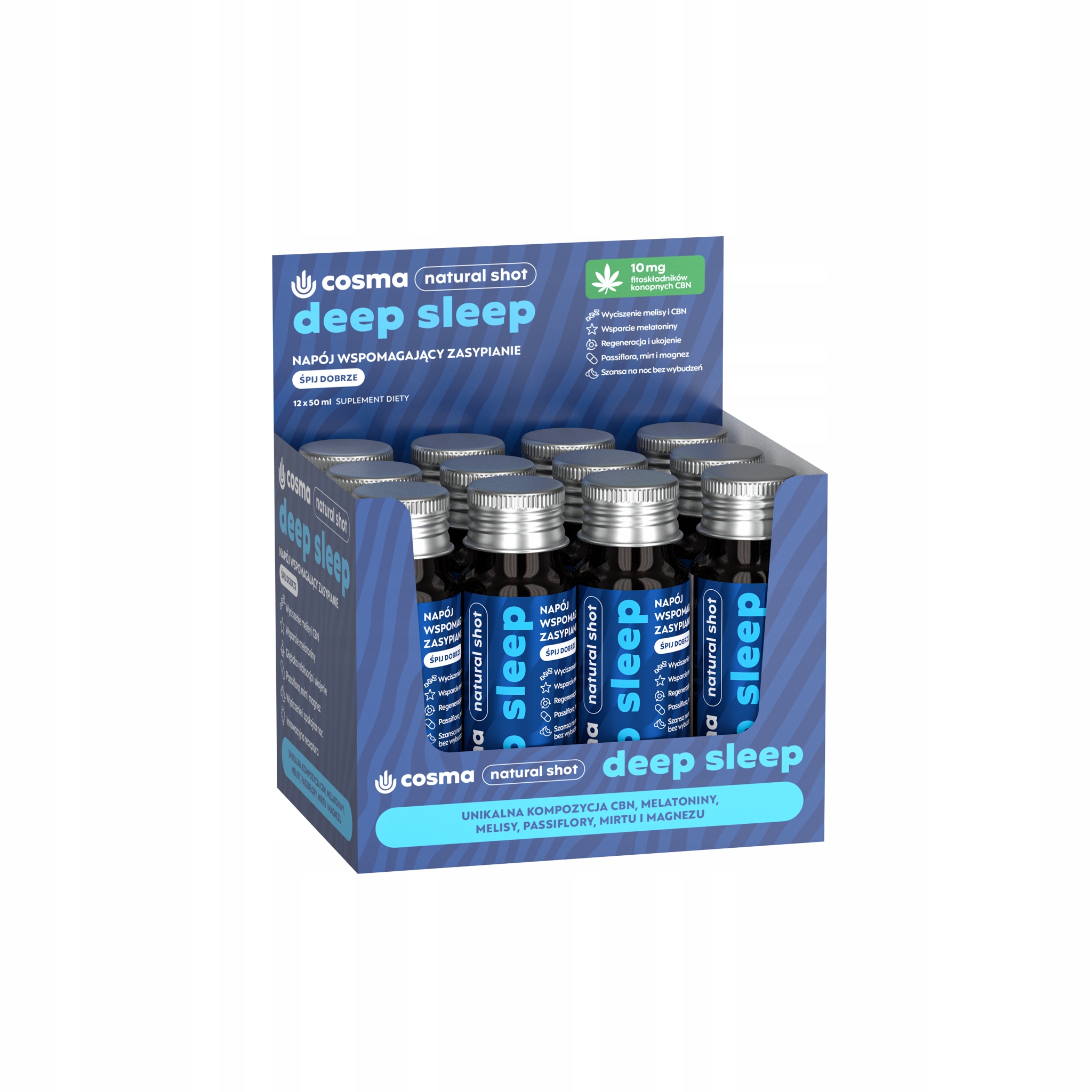 Jak stosować COSMA_Cannabis Deep Sleep?