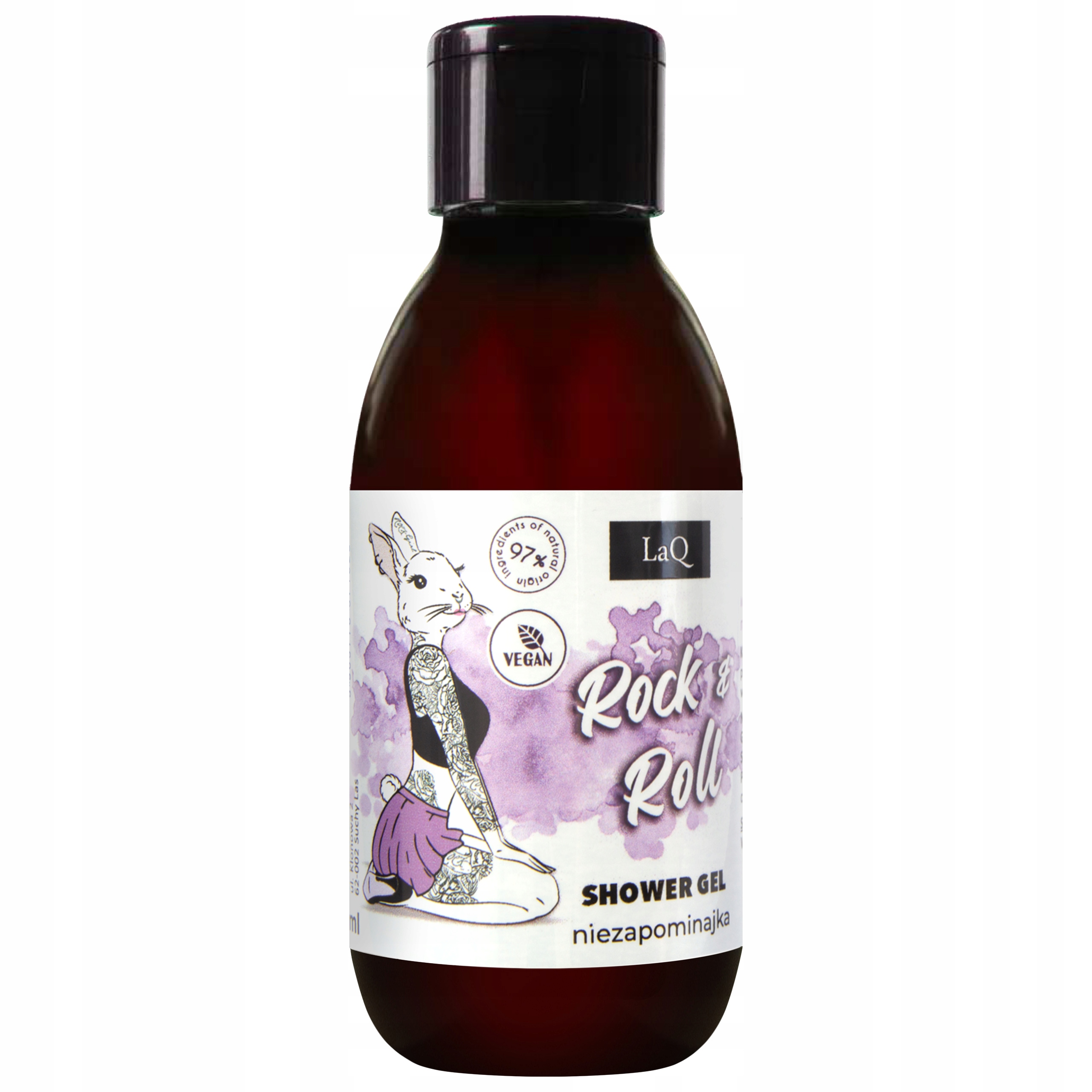 Rock & Roll mini żel pod prysznic Niezapominajka 100ml – pielęgnacja dla Twojej skóry