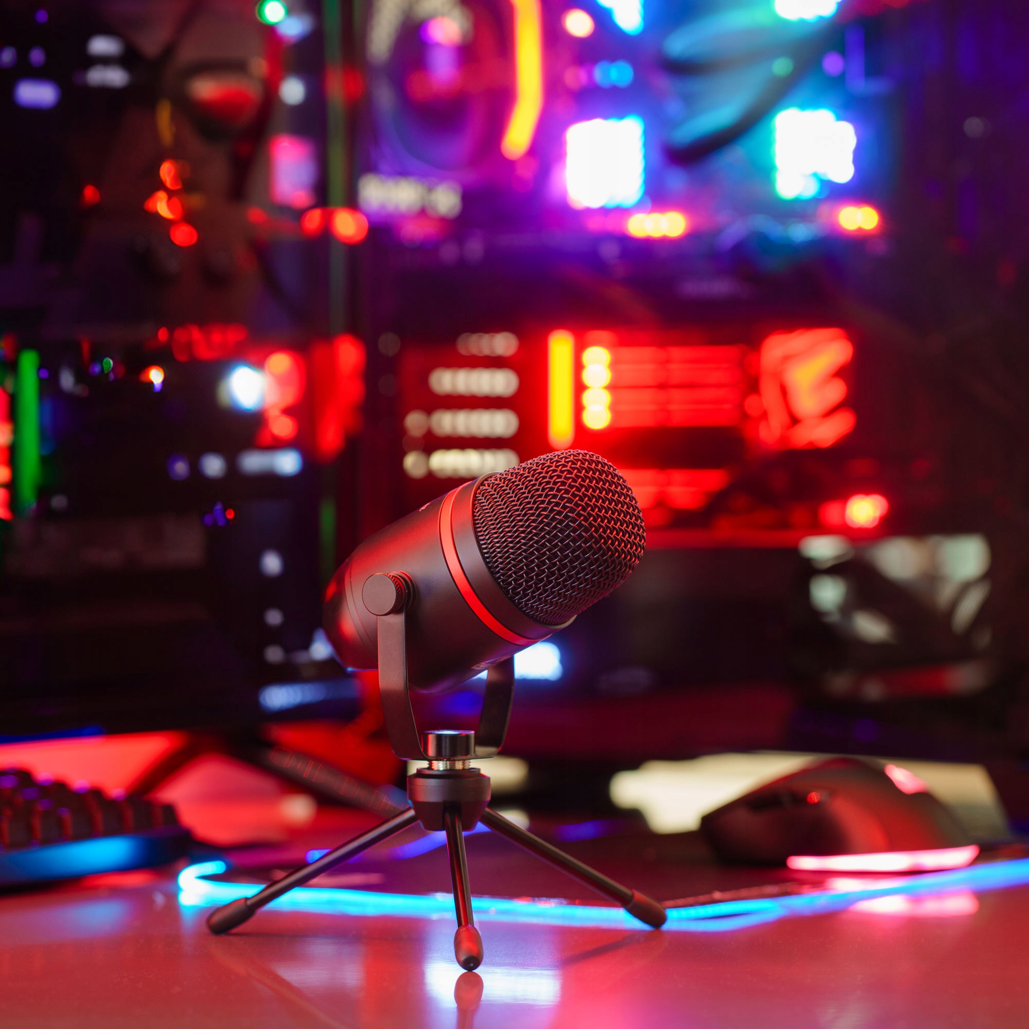 Opcja montażu na ramieniu mikrofonowym – Elastyczność w ustawieniu