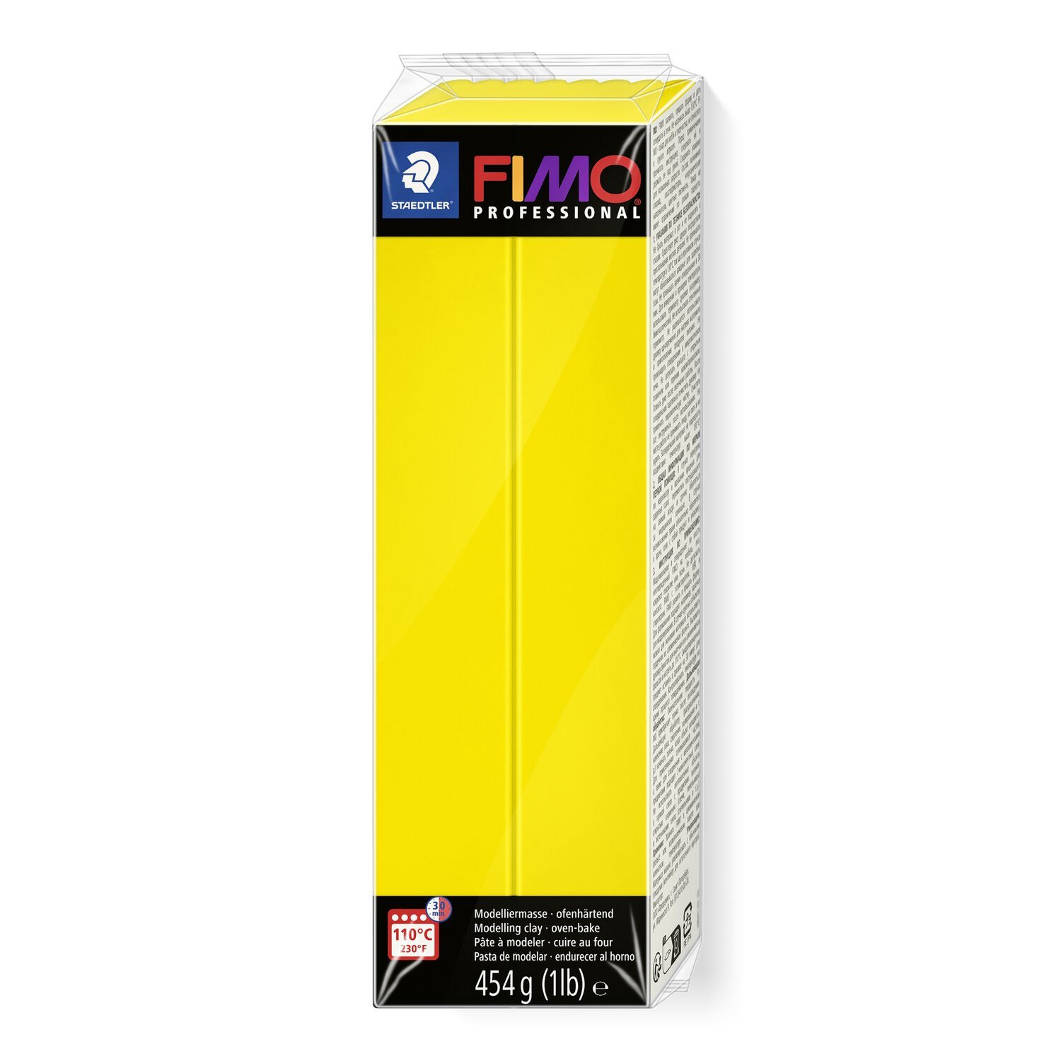 FIMO Mod.masse Fimo prof 454g żółty – Idealna glina do modelowania dla artystów