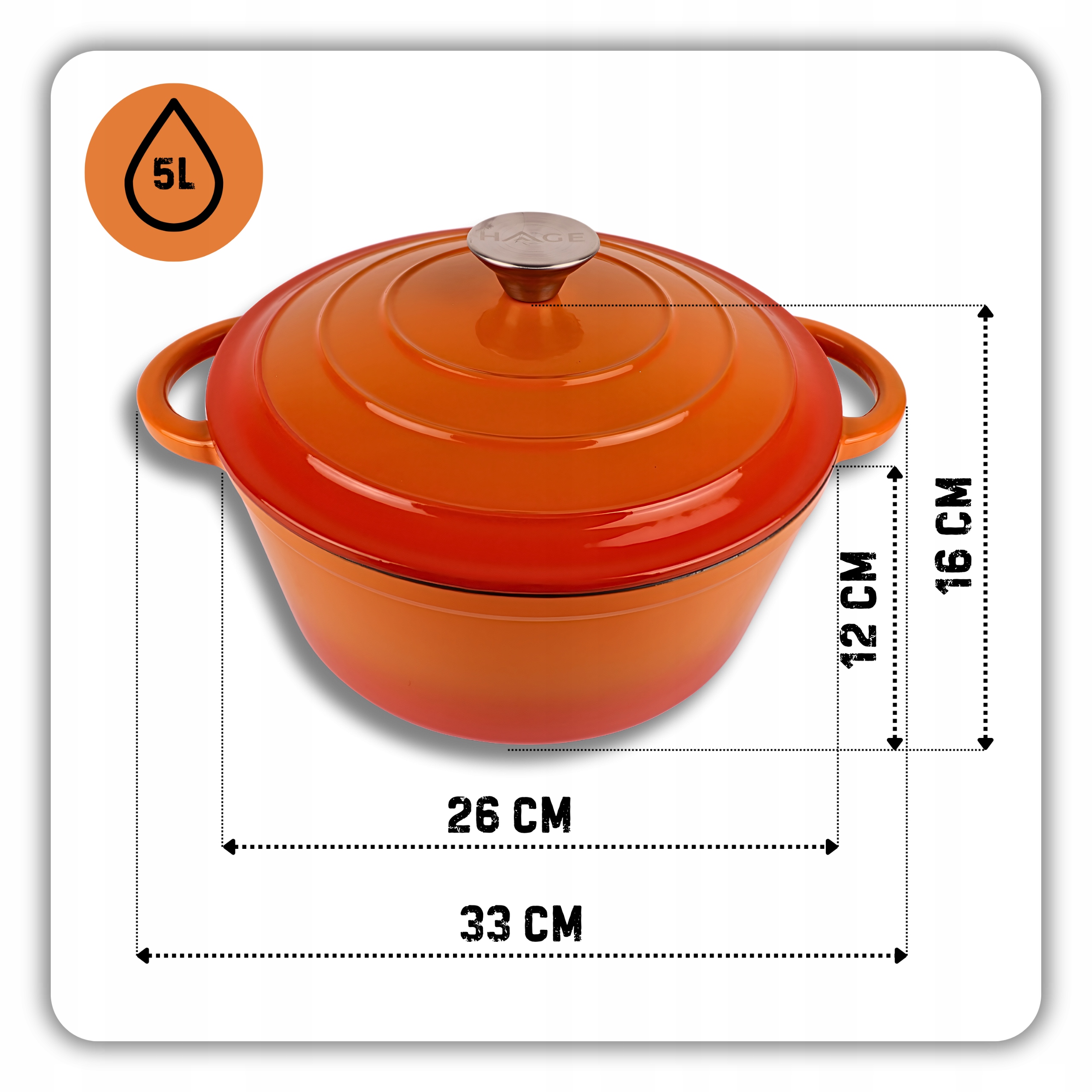 Trwałość i równomierne rozprowadzanie ciepła – Kluczowe zalety garnka HAGE