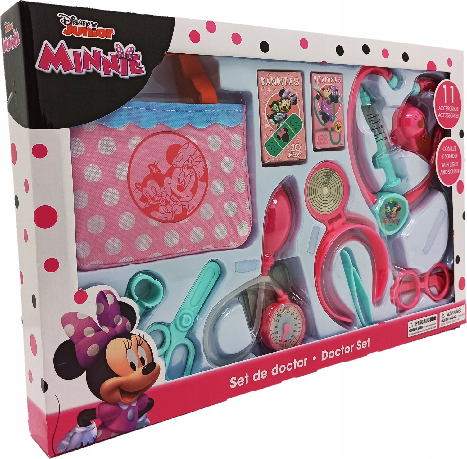 ZESTAW MAŁEGO DOKTORA LEKARZA MYSZKA MINNIE DISNEY Kod producenta 24219b004