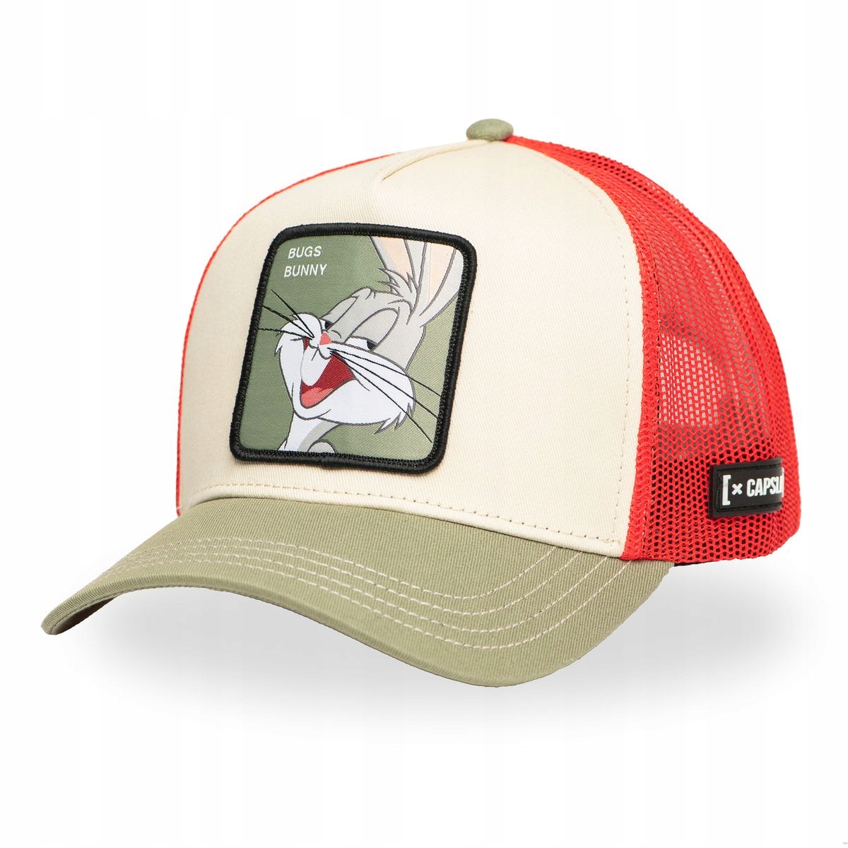Czapka z daszkiem trucker CAPSLAB Looney Tunes BUGS BUNNY – Styl i komfort w jednym