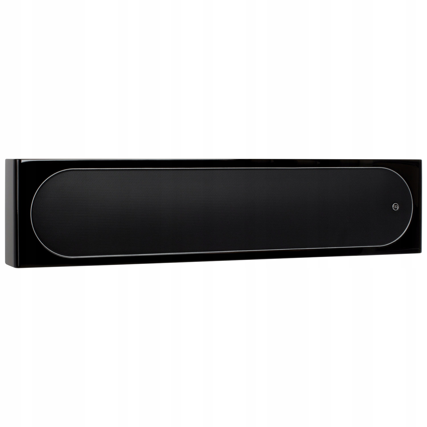 Monitor Audio Radius 225 – Kompaktowa kolumna centralna w czarnym połysku
