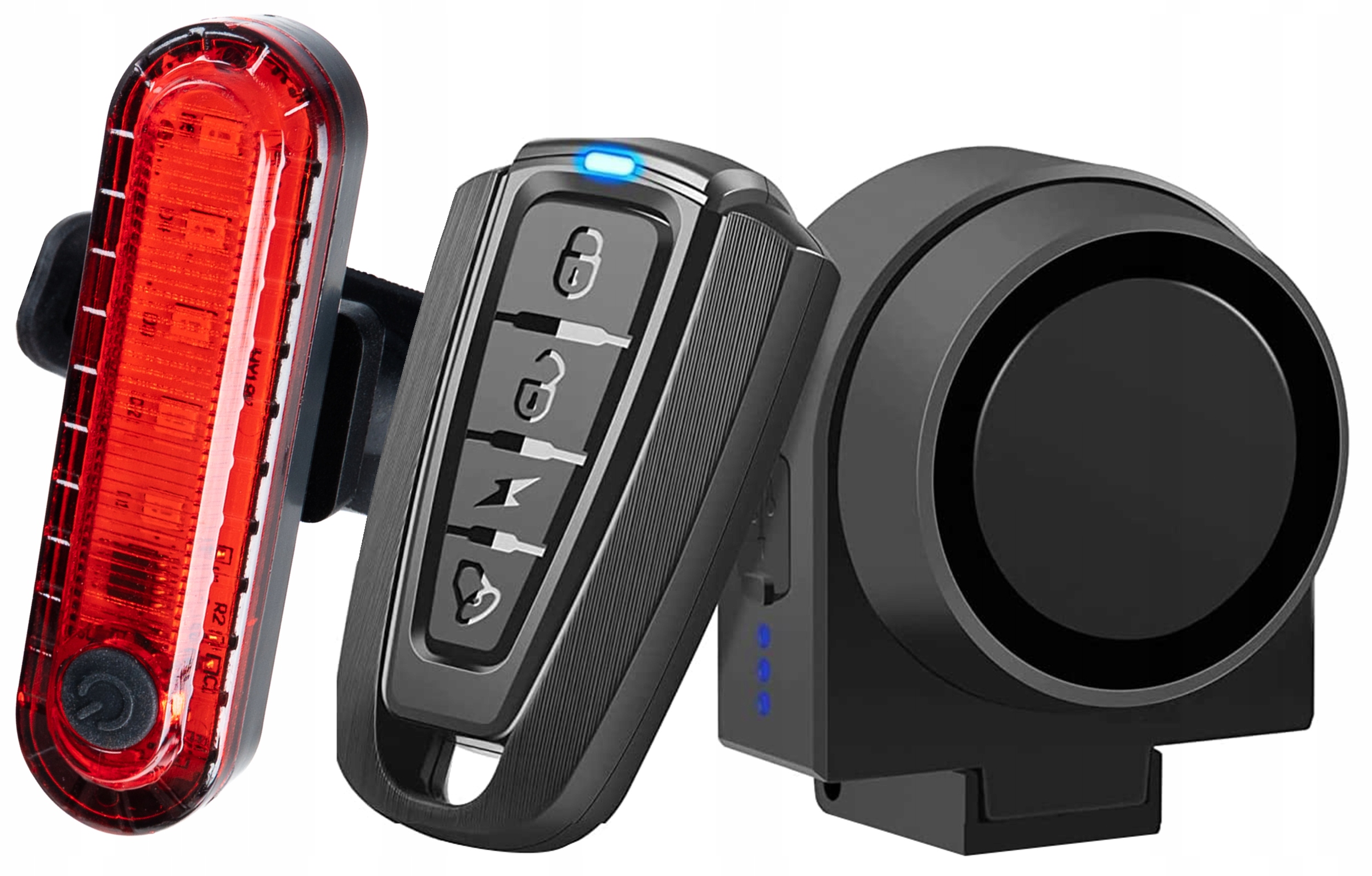 L47G Alarm Rowerowy z Lampką – Bezpieczeństwo na Twoim Rowerze