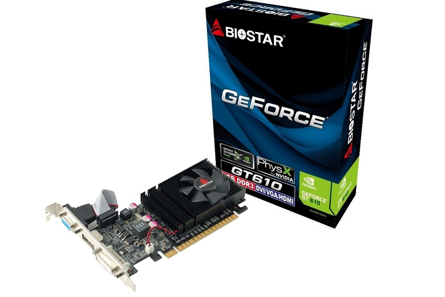 Karta graficzna Biostar GeForce GT 610 2GB DDR3 – Wydajność i jakość obrazu