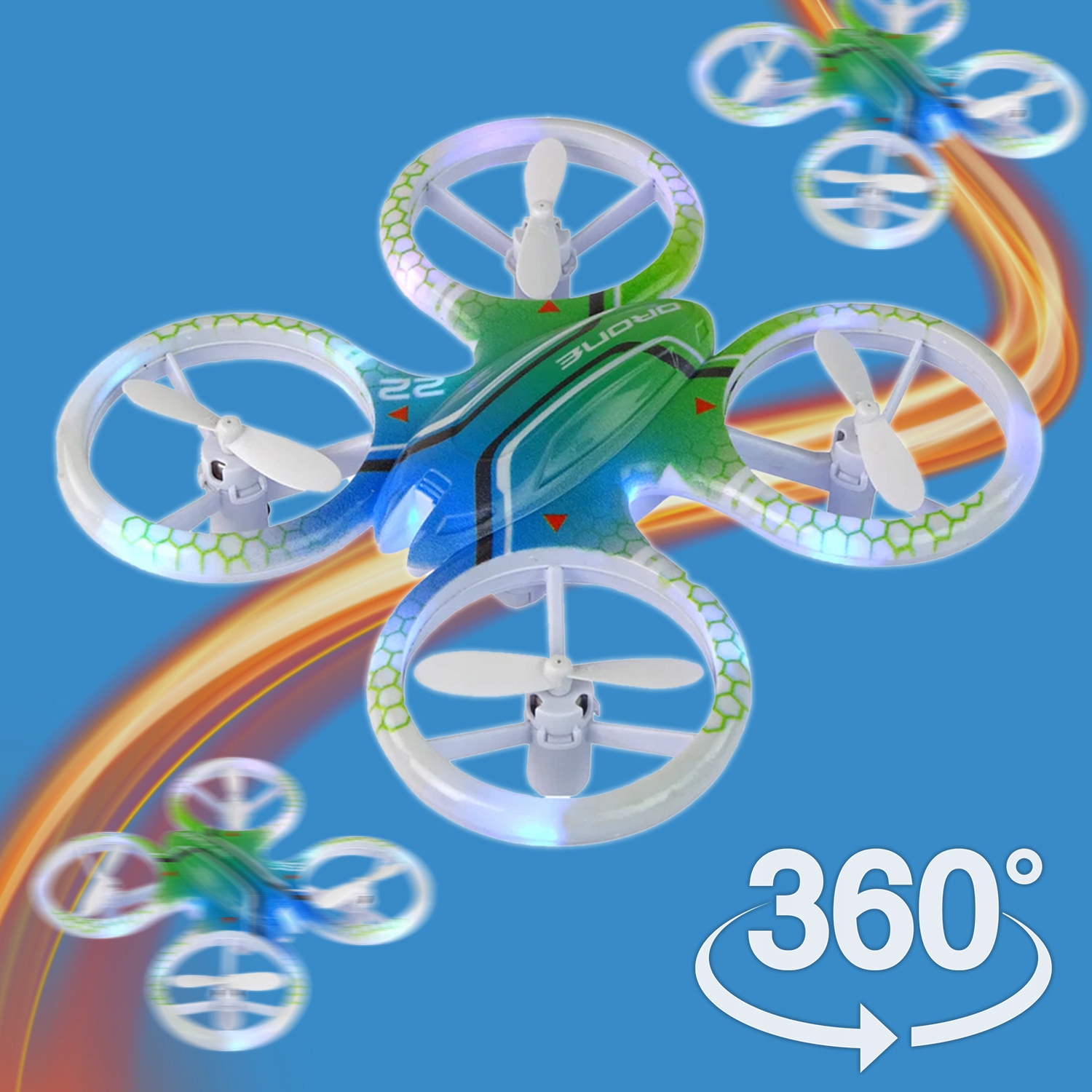 Efektowne akrobacje 360° i przewroty 3D
