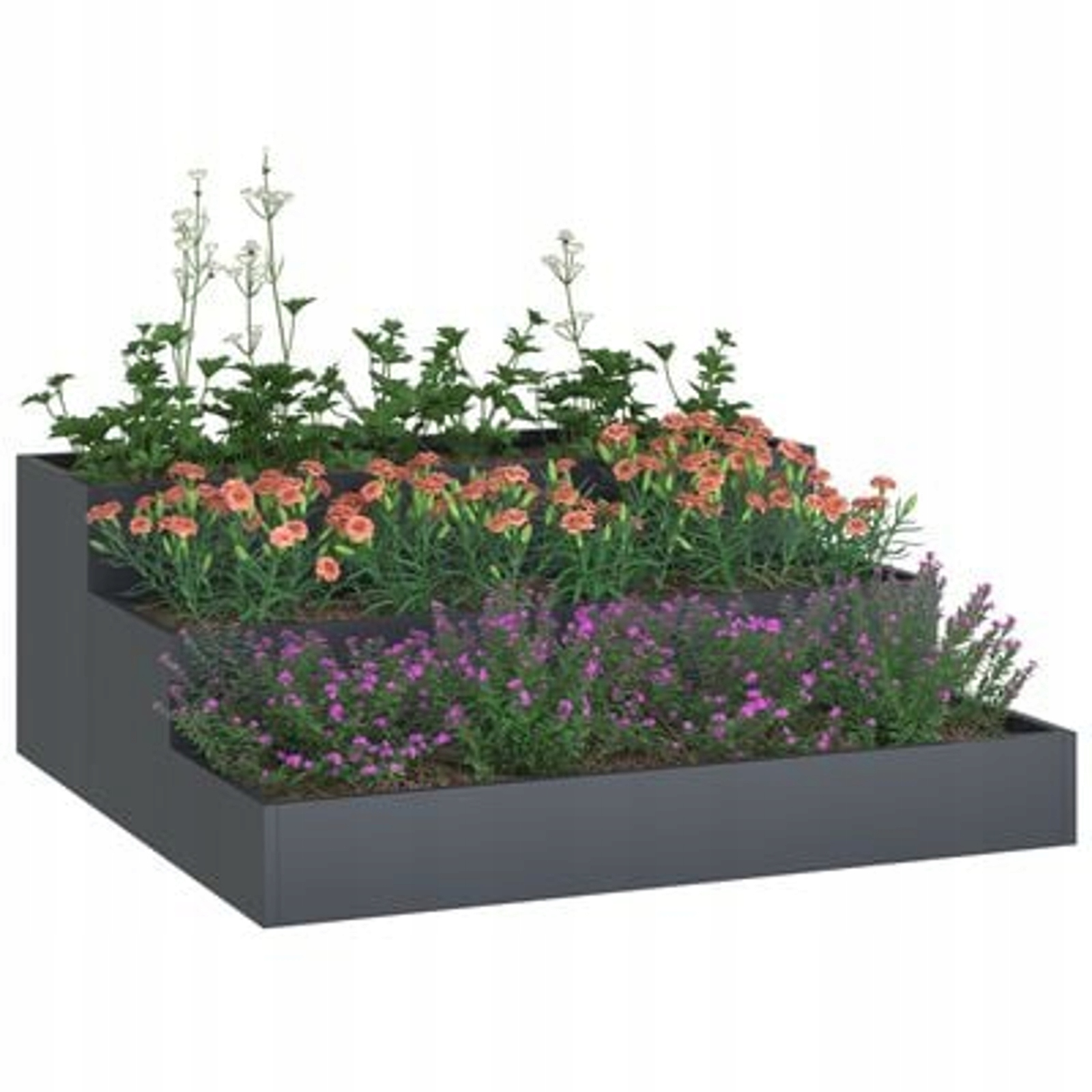 Donica ogrodowa 90 x 90 x 35 cm – Nowoczesny element Twojego ogrodu