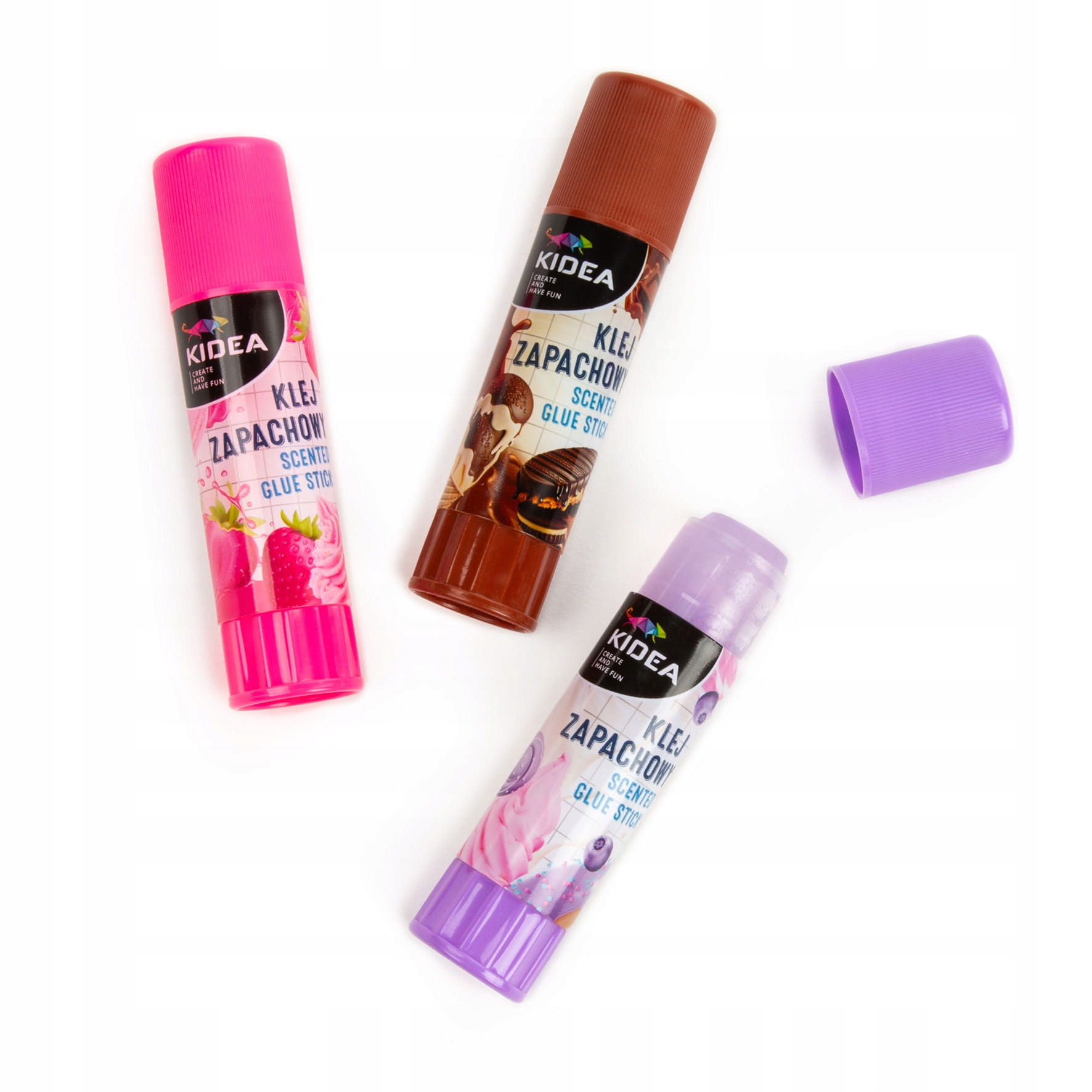 Smakowite zapachy: czekolada, jagoda, truskawka