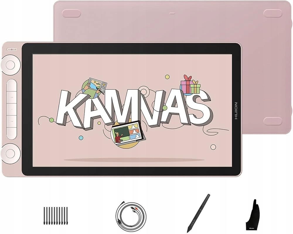 W zestawie znajduje się: tablet, pióro, kabel i akcesoria