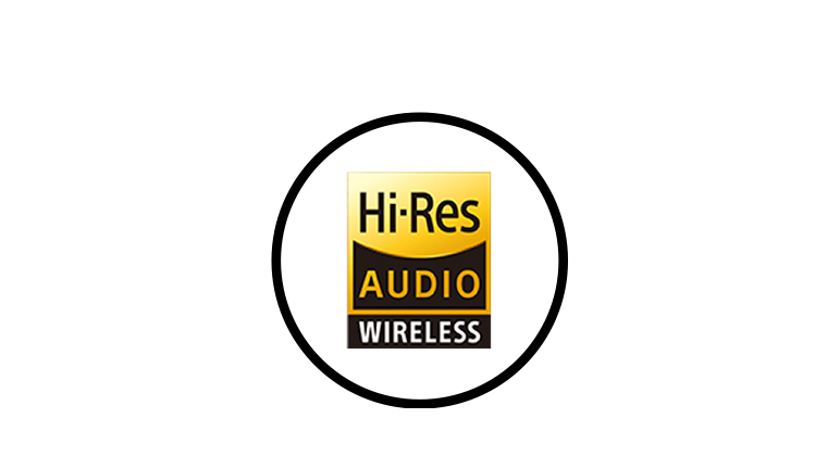 Ikona prezentująca logo Hi-Res Audio