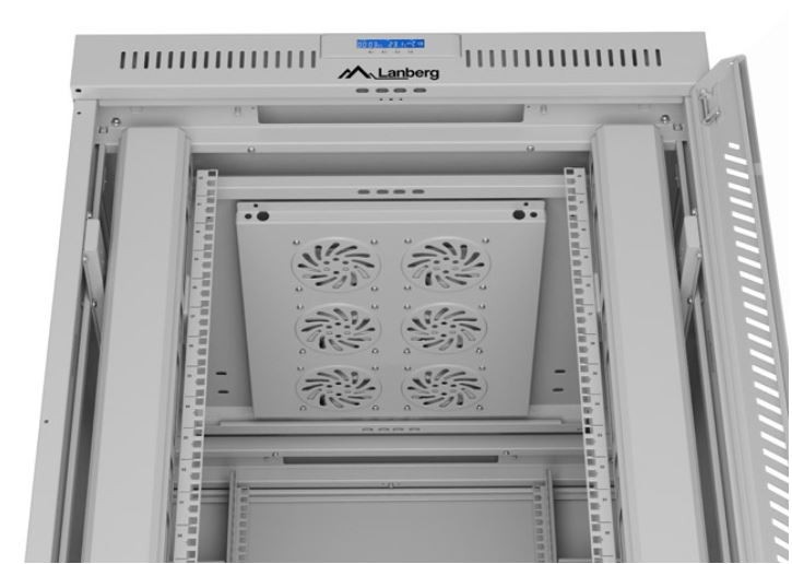 Solidna konstrukcja i estetyczny design szafy Lanberg