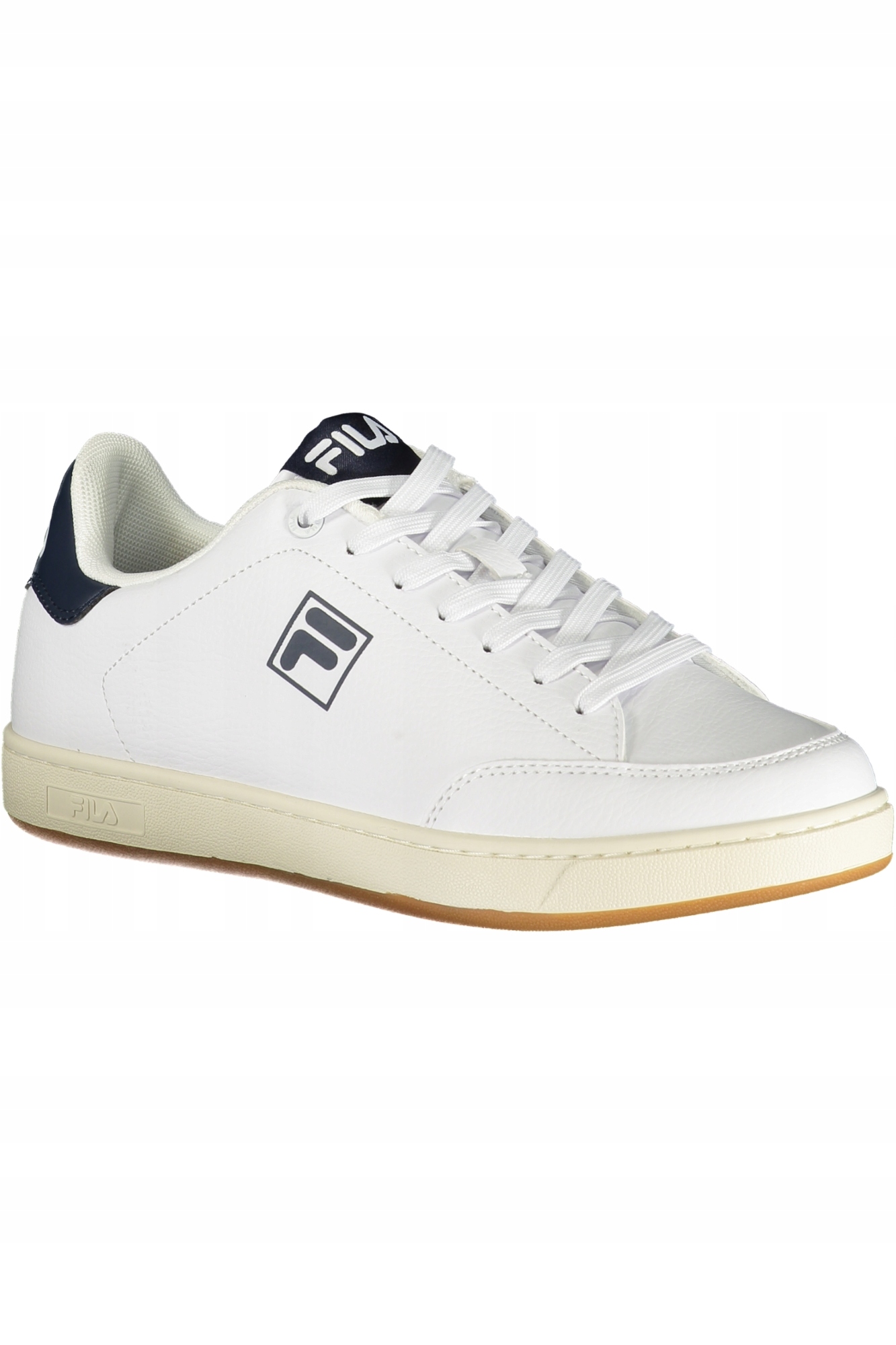 Buty męskie Fila Courtbay biało-granatowe FFM0365 13462 – Idealne na co dzień