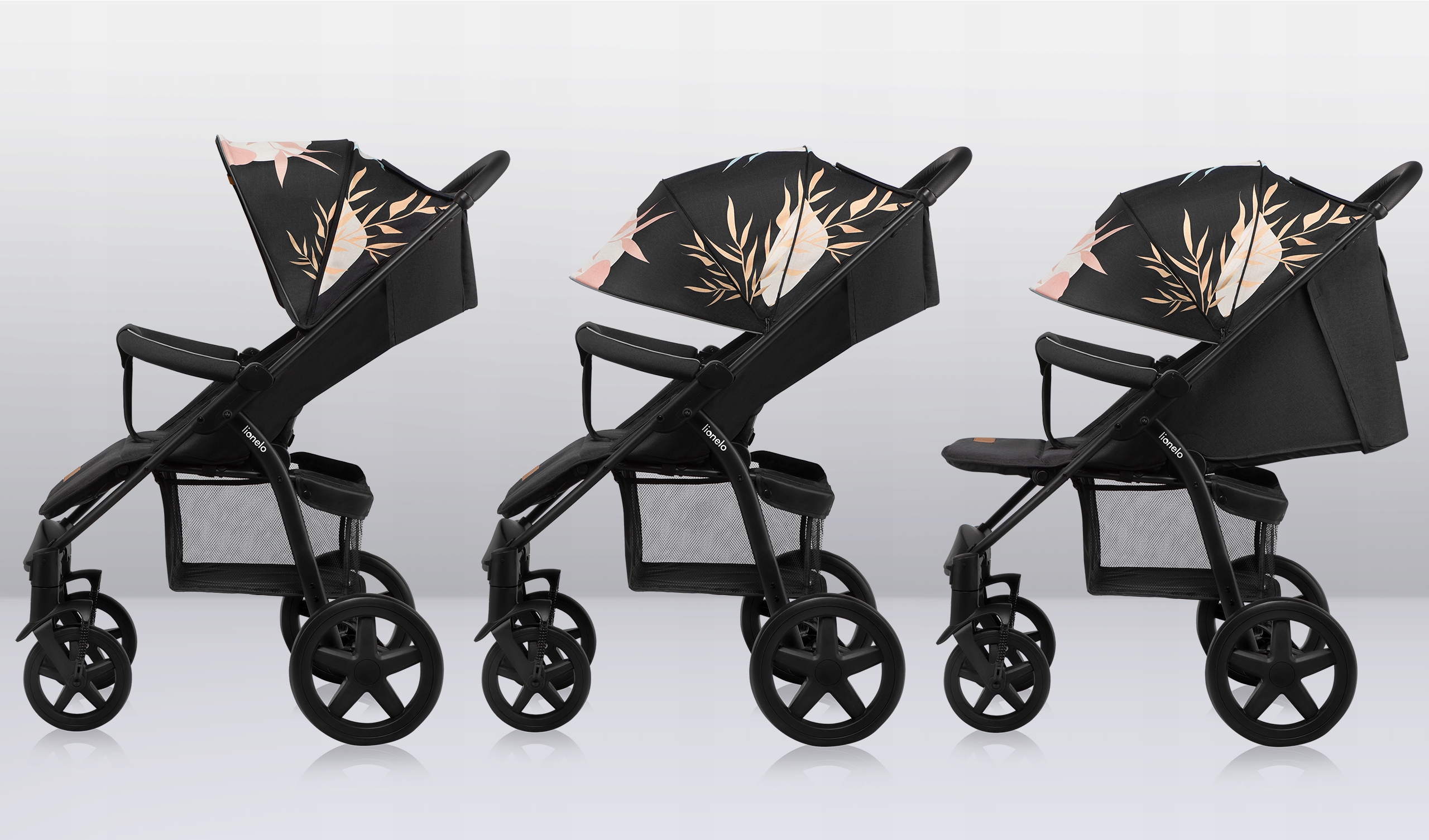 Rozbudowany zestaw akcesoriów do wózka