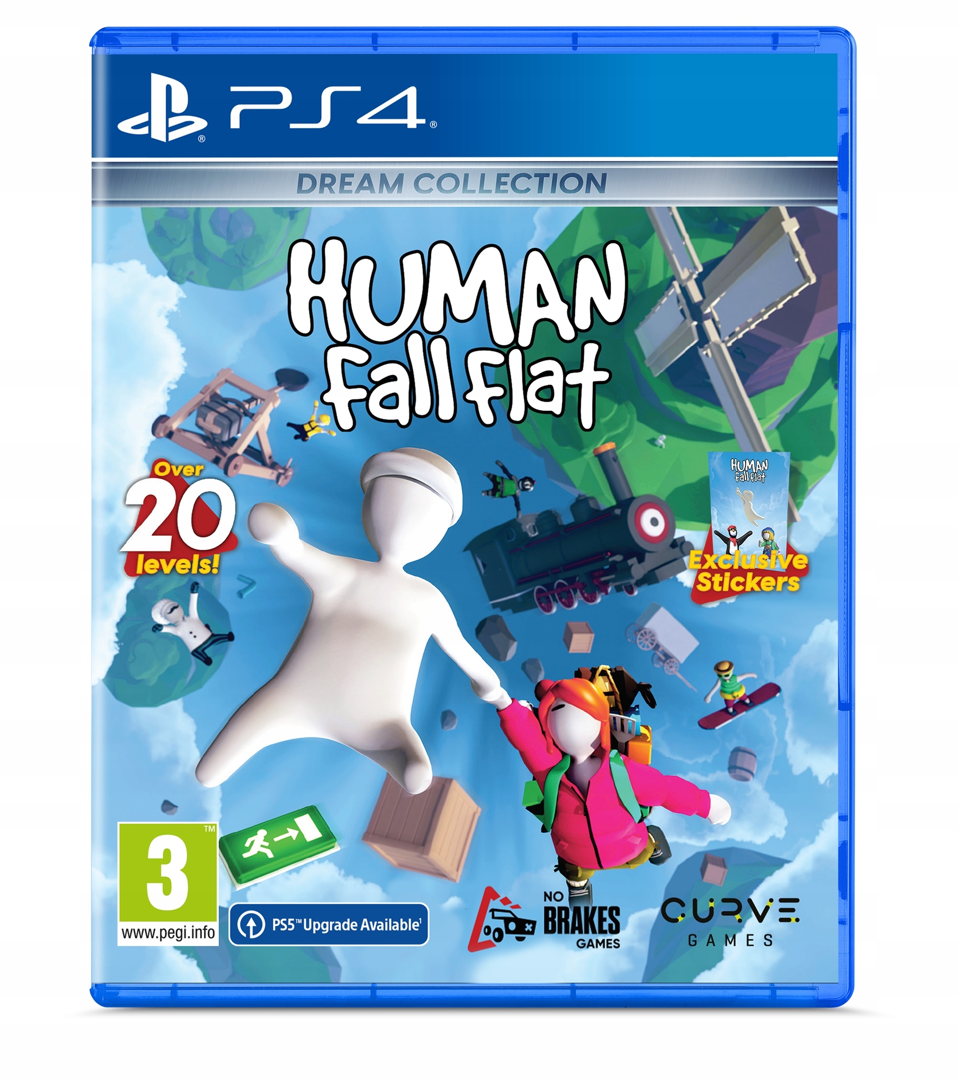 Human Fall Flat: Dream Collection (PS4) – Komiczna przygoda w lewitujących pejzażach