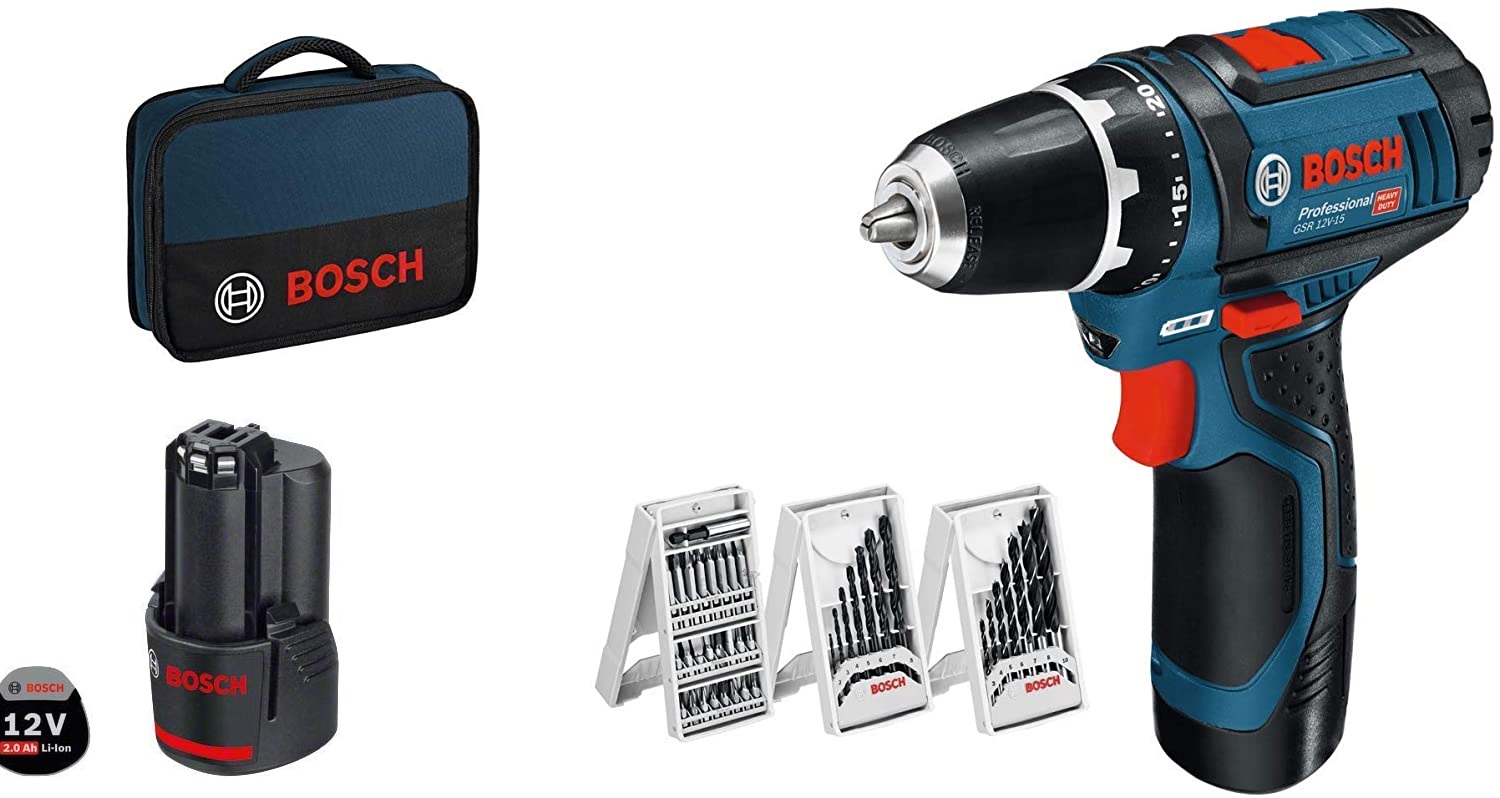 W zestawie: akumulatory, ładowarka i torba transportowa