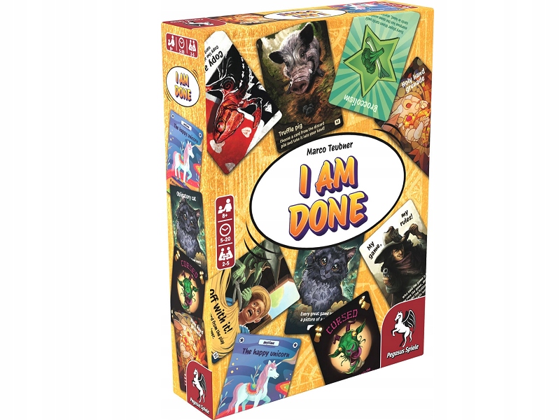 Asmodee I Am Done – Gra karciana pełna śmiechu i zabawy