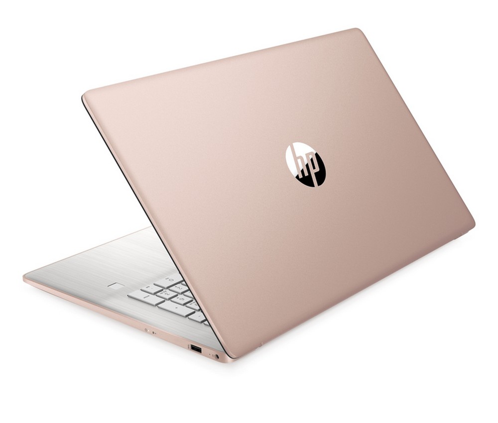 Laptop HP 17T-CN300 – Wydajność i styl w różowym kolorze