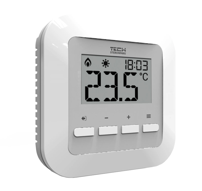 Tech Sterownik ST-295 v3 biały – Nowoczesne rozwiązanie do zarządzania temperaturą