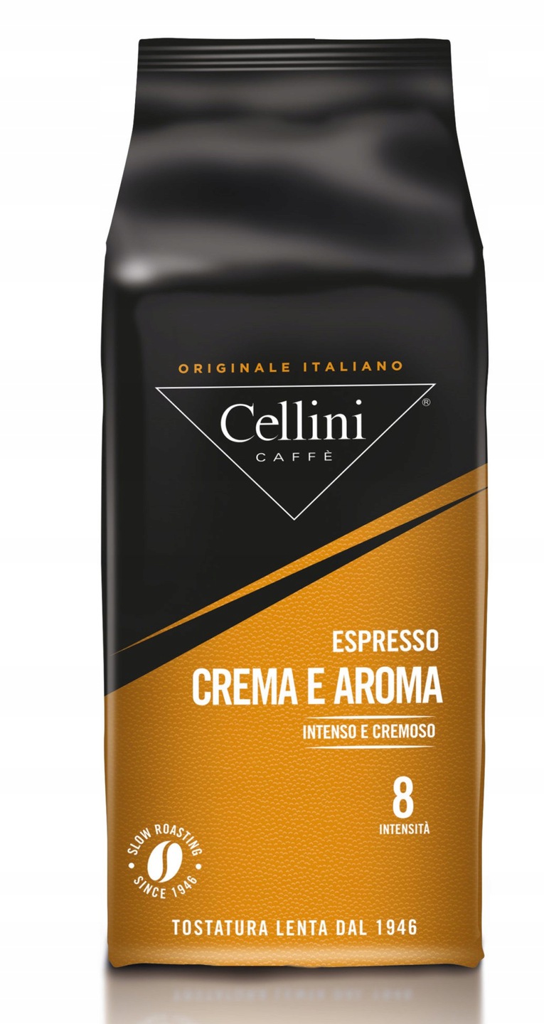 Kawa ziarnista Cellini Crema e Aroma 1kg – Doskonała mieszanka dla koneserów