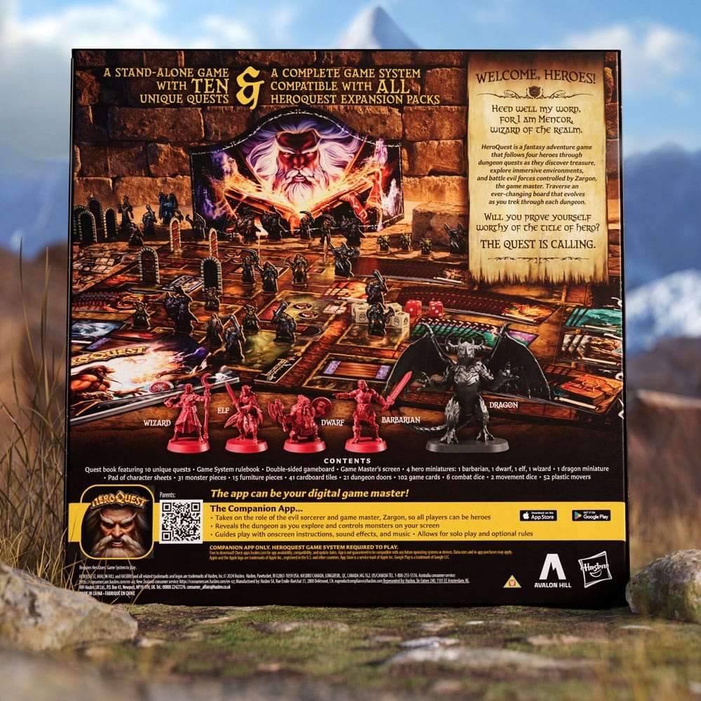 HeroQuest First Light - Epicka gra planszowa dla młodych bohaterów