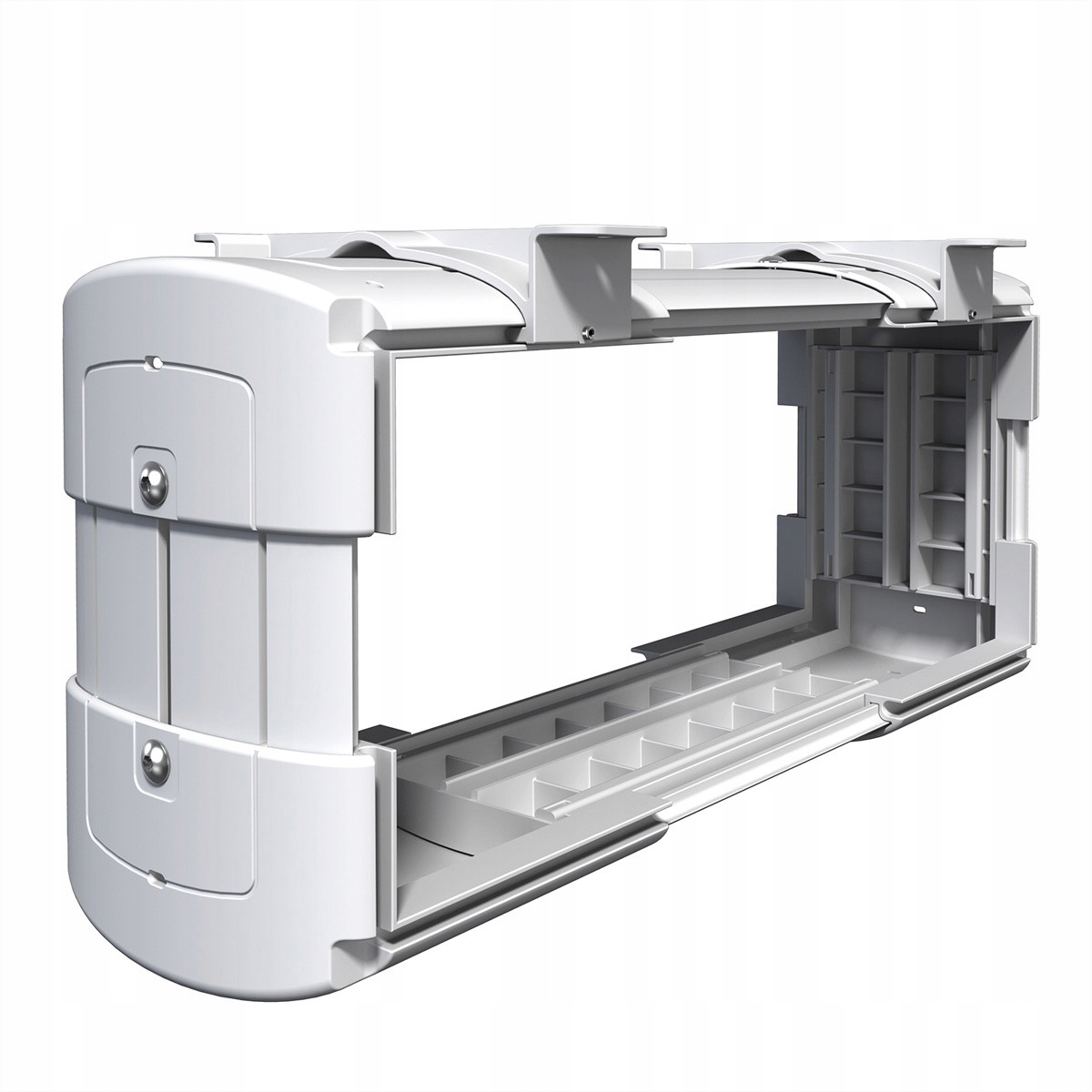 Uchwyt do komputera DATAFLEX Katame – Mały, biały i funkcjonalny