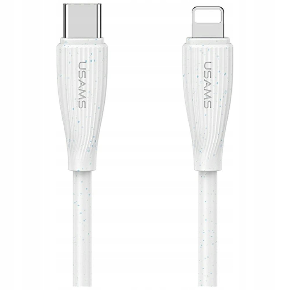 Kabel USAMS Green Series SJ717 30W USB-C / Lightning 1m – Wydajność i styl w jednym