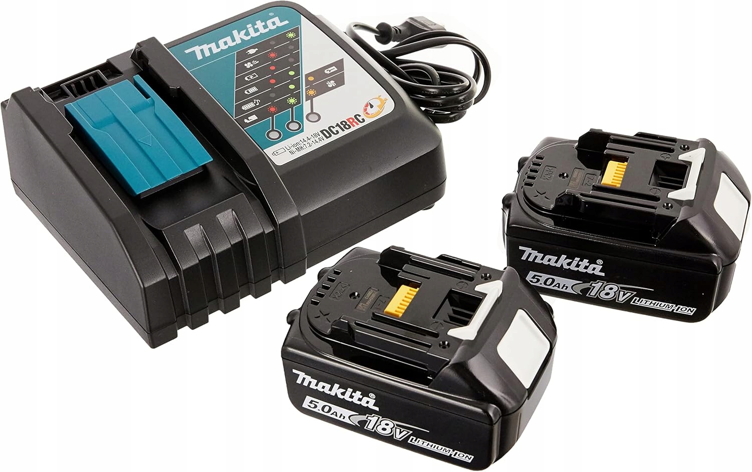 Szczegóły dotyczące akumulatorów i zasilania