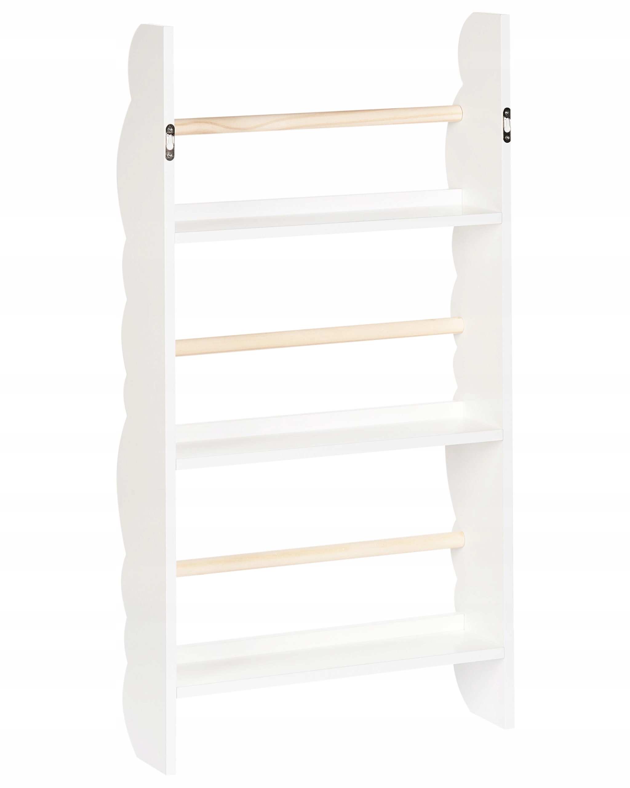 Regał ścienny RIGOLET 80 cm Biały – Stylowy i funkcjonalny dodatek do Twojego wnętrza