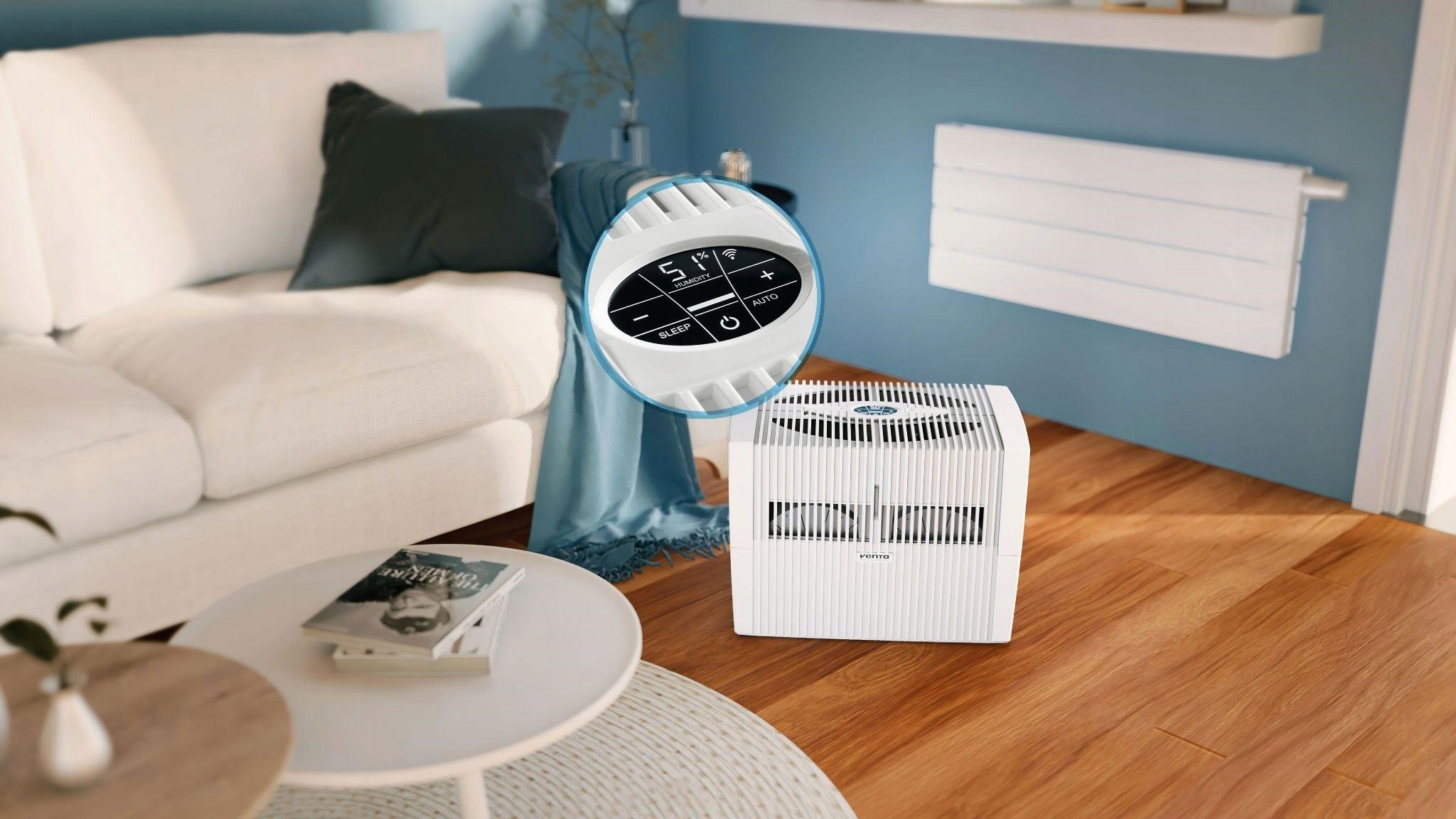 Nowoczesna technologia nawilżania i oczyszczania