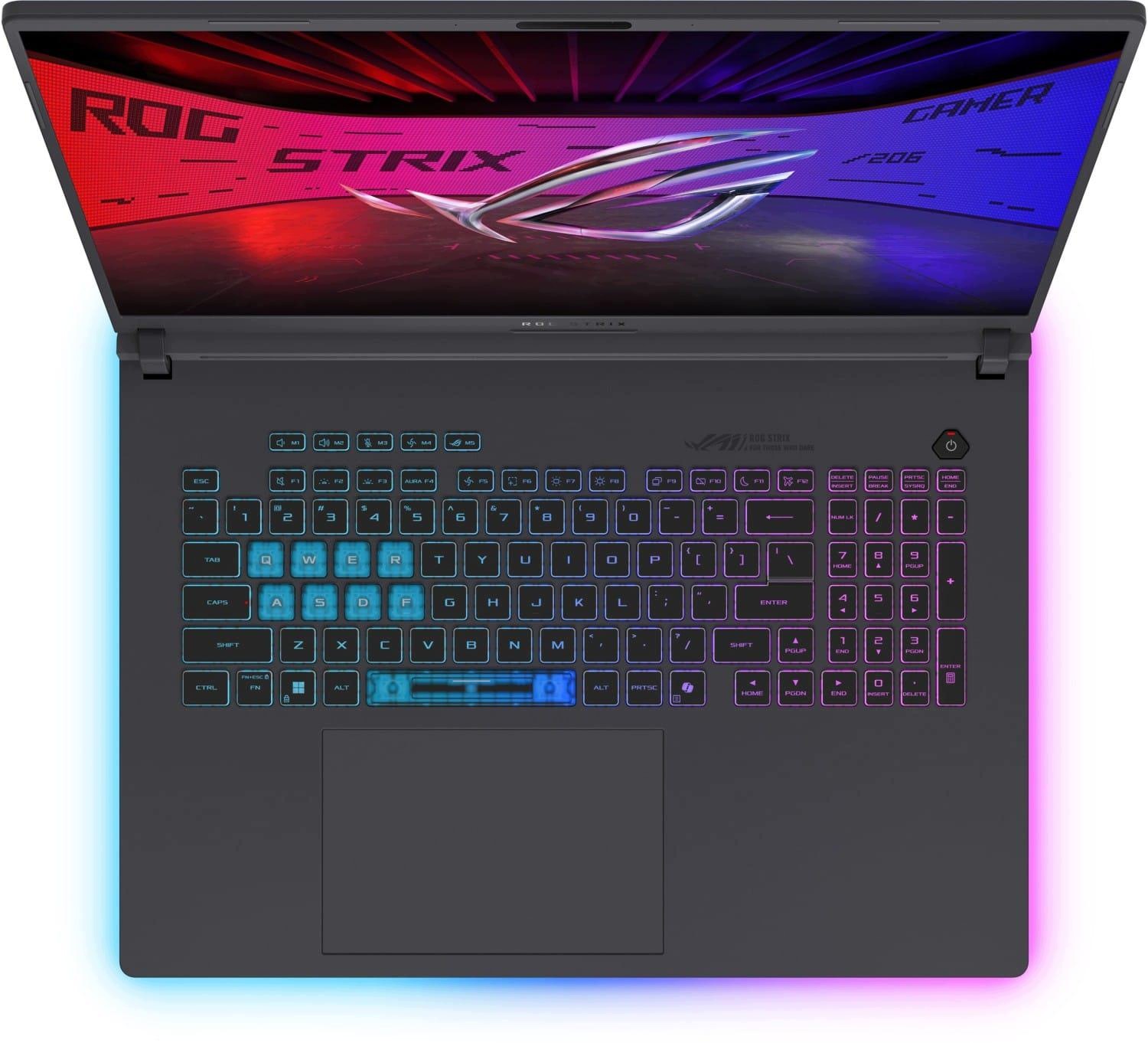 Ergonomiczna klawiatura z podświetleniem RGB